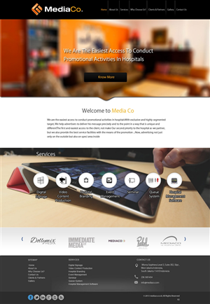 Web Design by pb for PT MediaCo | Design: #2387394