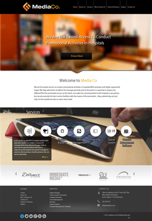 Web Design by pb for PT MediaCo | Design: #2387396