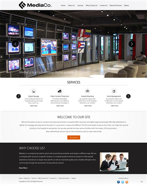 Web Design by pb for PT MediaCo | Design: #2387399