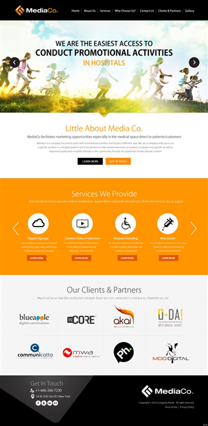Web Design by pb for PT MediaCo | Design: #2387408