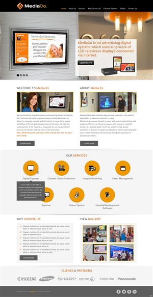 Web Design by pb for PT MediaCo | Design: #2392898