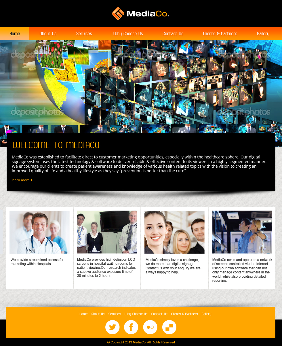 Web Design by jeckx2 for PT MediaCo | Design #2455270