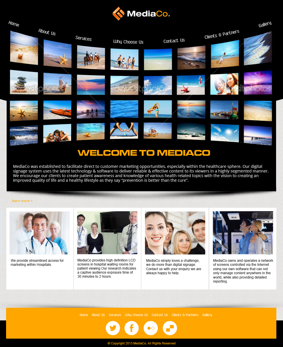 Web Design by jeckx2 for PT MediaCo | Design #2455279
