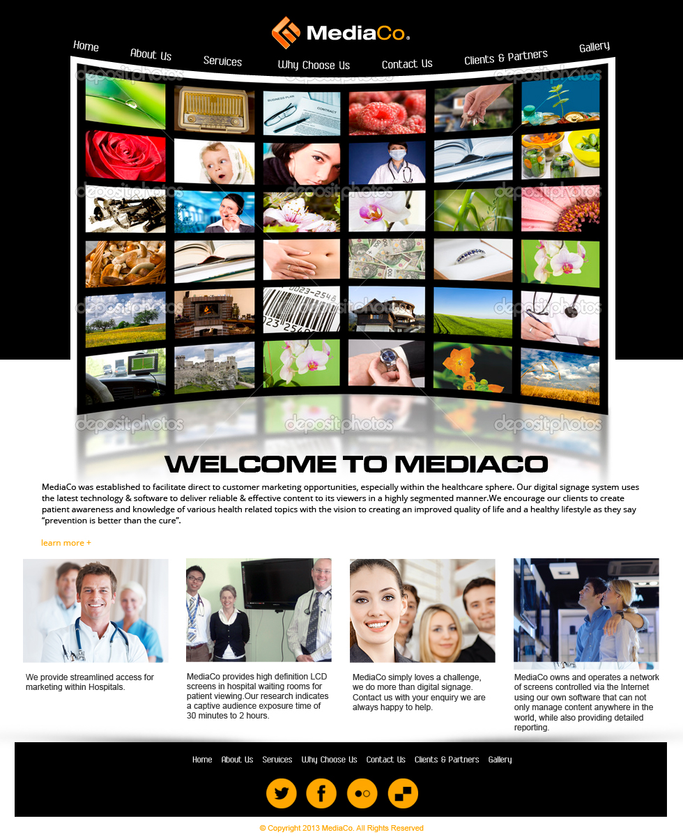 Web Design by jeckx2 for PT MediaCo | Design #2455294