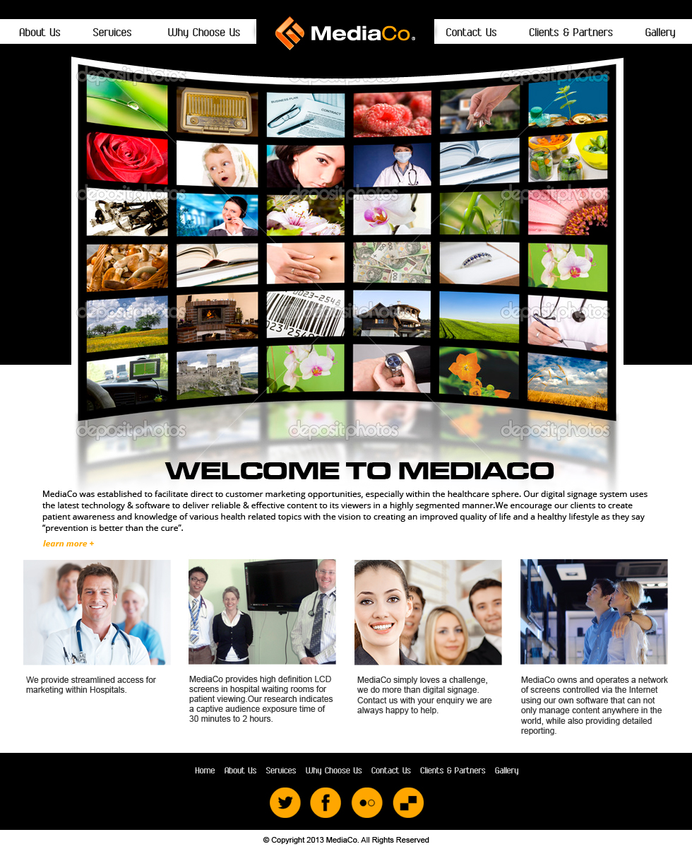 Diseño Web por jeckx2 para PT MediaCo | Diseño #2455301