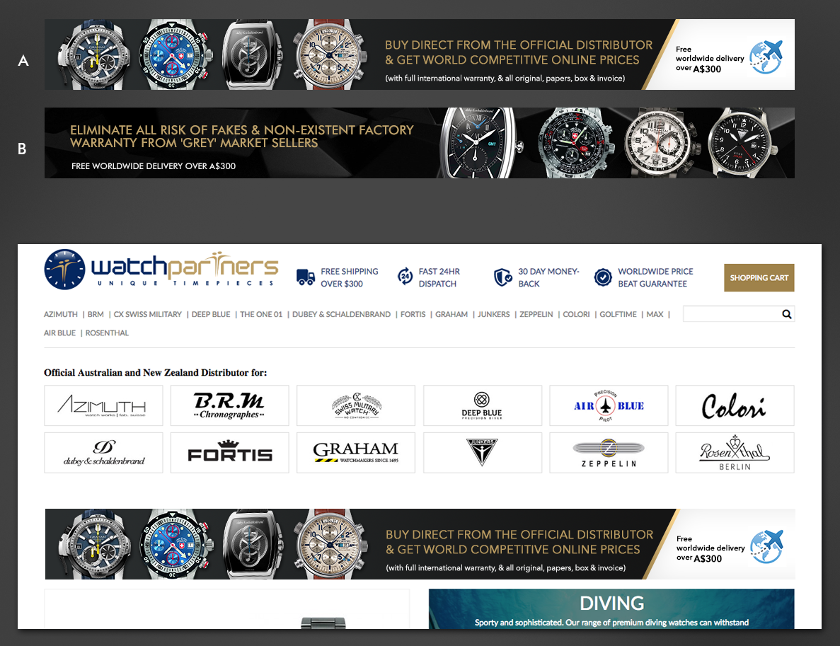 Diseño De Banner Publicitario por ravi_k5 para Watchpartners | Diseño #12121566