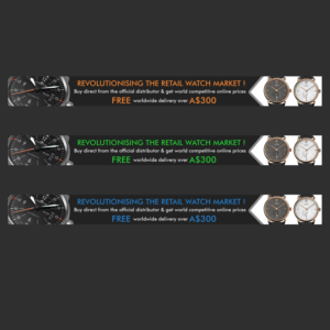Banner Ad Design by premnice for Watchpartners | Design: #12165913