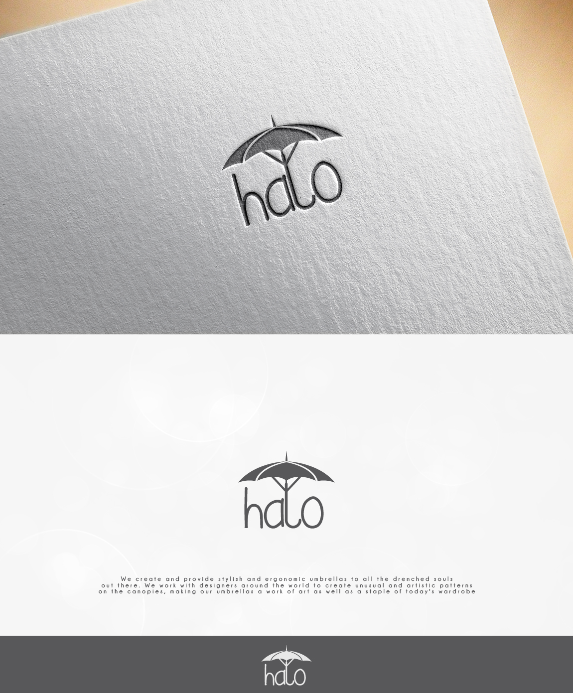 Logo Design by OlgiCh for Halo Umbrellas | Design #12149224