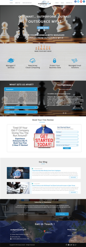 Web Design by EWS Webs for Ulistic Inc. | Design #12118131