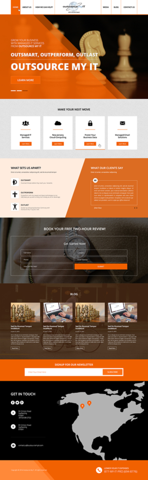 Web Design by eMARK for Ulistic Inc. | Design: #12121820