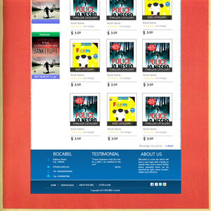 Web Design by Pacannim Designs[pacannim.com] for KennedyFOX | Design: #2424030