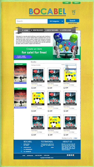 Web Design by Pacannim Designs[pacannim.com] for KennedyFOX | Design: #2437482