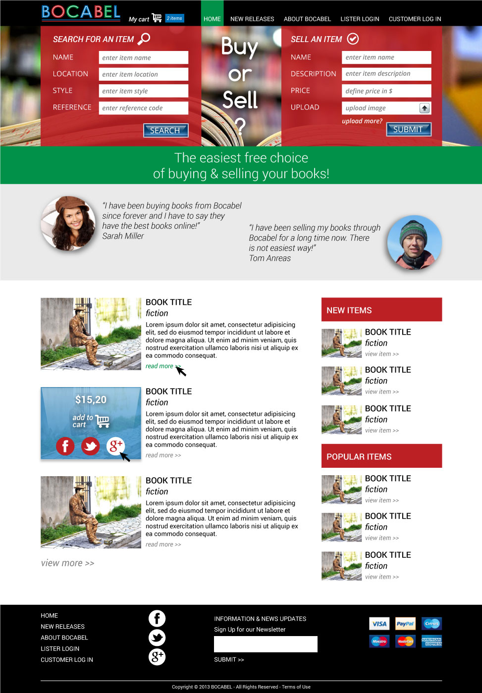 Web Design by Dzains for KennedyFOX | Design #2396993