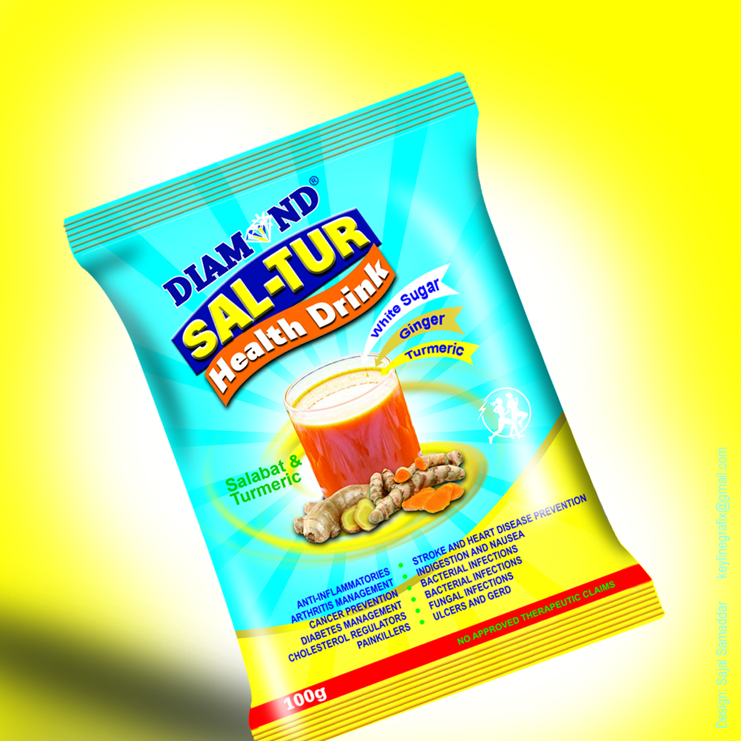 Packaging Design by Sajal Samaddar for Diamond Instant Food Trade | Design #12133037