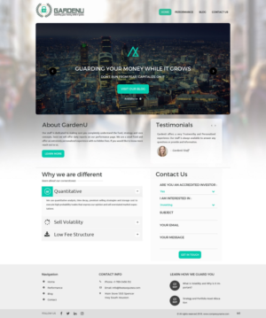 Web Design by pb for this project | Design: #12107537