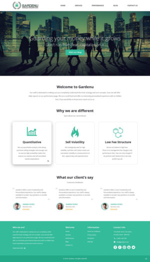 Web Design by pb for this project | Design: #12107543
