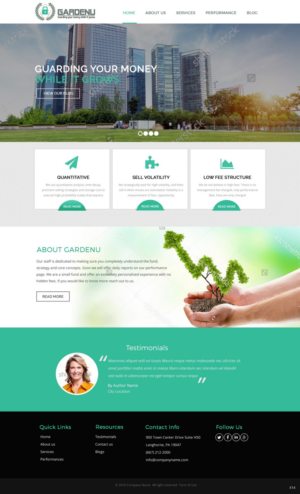 Web Design by pb for this project | Design: #12107547