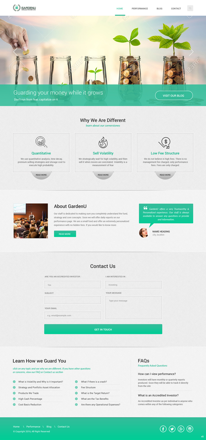 Web Design by pb for this project | Design #12107548