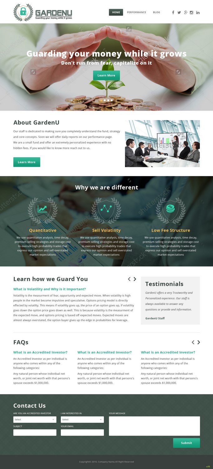 Web Design by pb for this project | Design #12118507