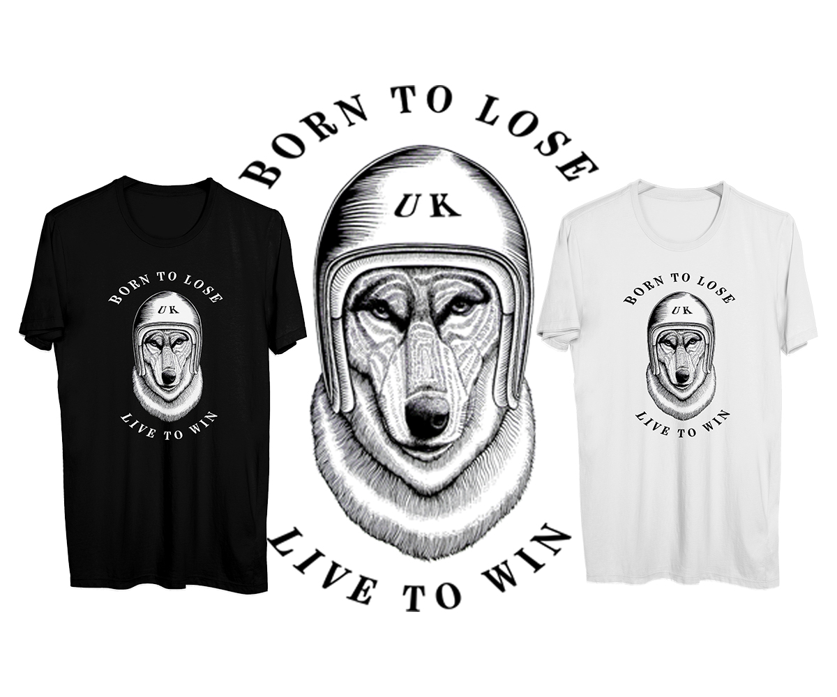 T-shirt Design by brainessteinart for Just The Shirt | Design #12589634