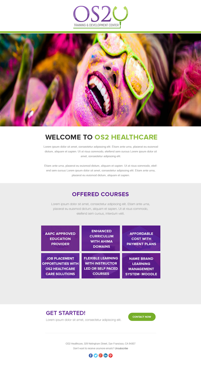 Email Marketing Design by Best Design Hub for OS2 Healthcare Solutions, LLC | Design #12271371