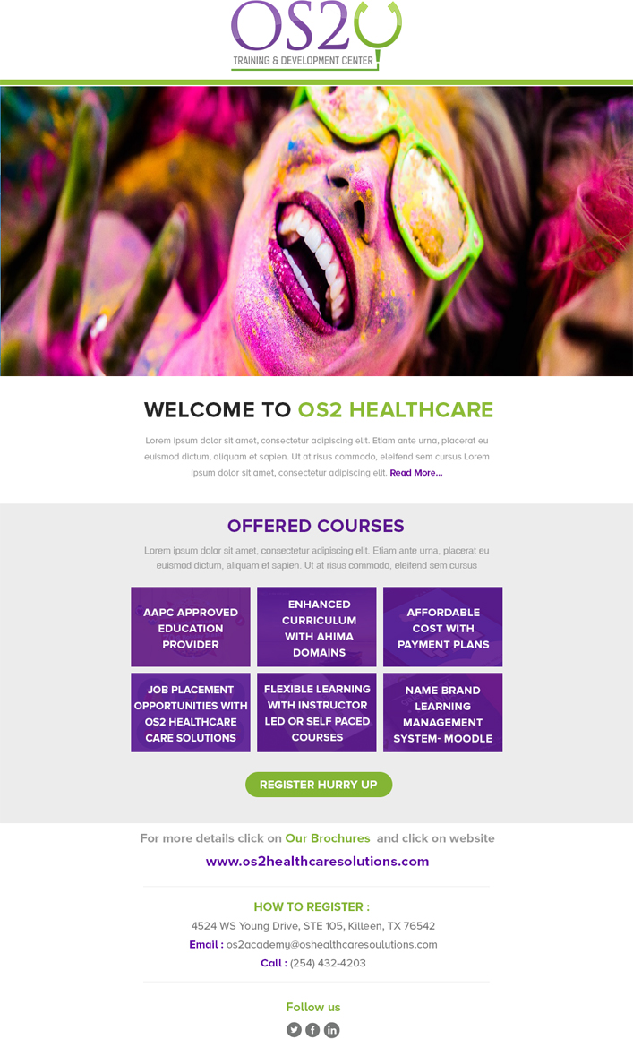 Email Marketing Design by Best Design Hub for OS2 Healthcare Solutions, LLC | Design #12277439