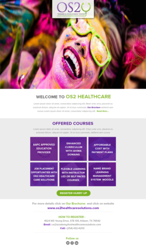 Email Marketing Design by Best Design Hub for OS2 Healthcare Solutions, LLC | Design: #12277533