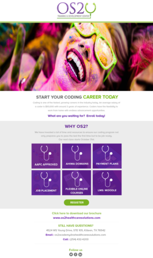 Email Marketing Design by Best Design Hub for OS2 Healthcare Solutions, LLC | Design: #12277748