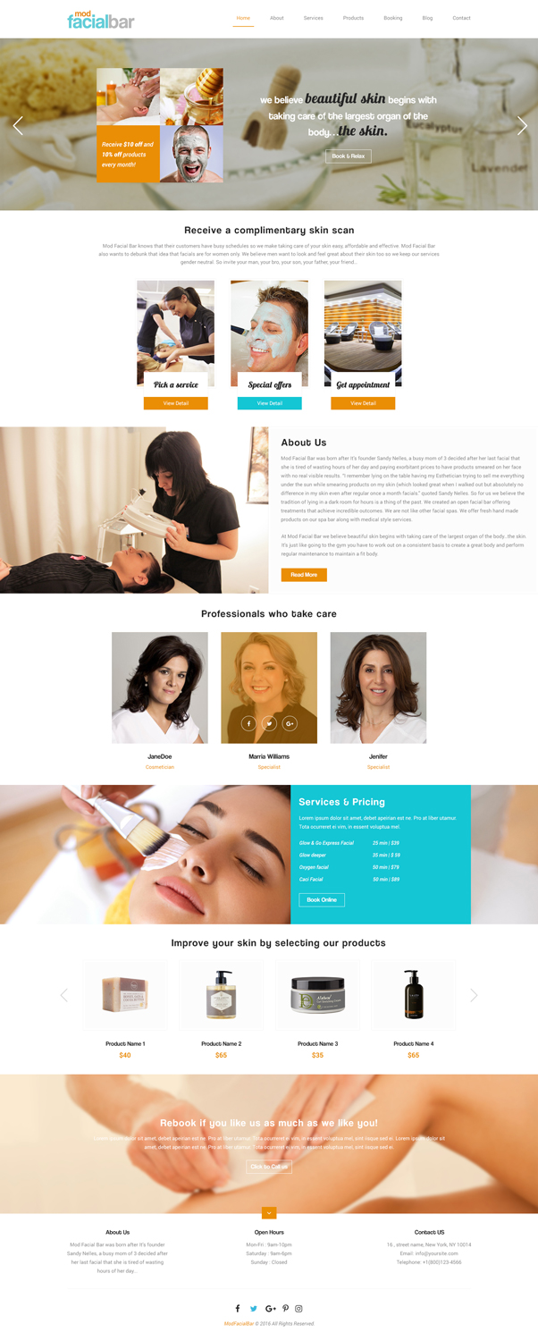 Wordpress Design by Oddity Softwares for Scott Nelles | Design #12131399