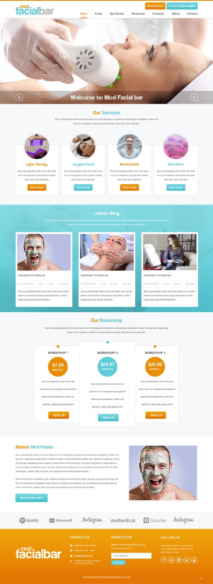 Wordpress Design by pb for Scott Nelles | Design: #12107585