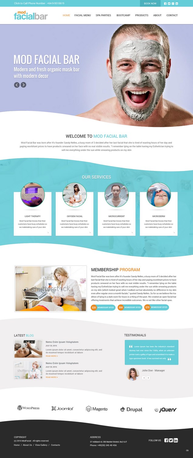 Diseño Wordpress por pb para Scott Nelles | Diseño #12107587