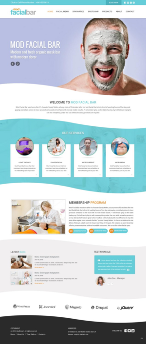 Diseño Wordpress por pb para Scott Nelles | Diseño: #12107587