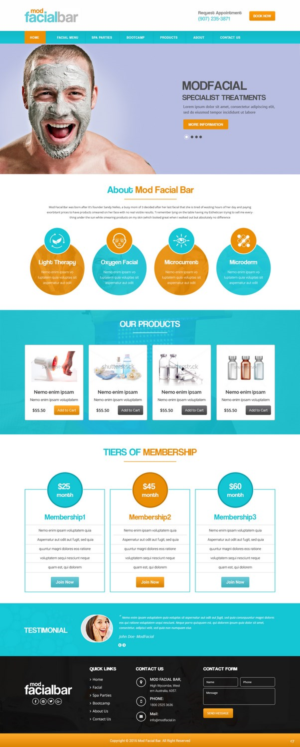 Diseño Wordpress por pb para Scott Nelles | Diseño: #12131675