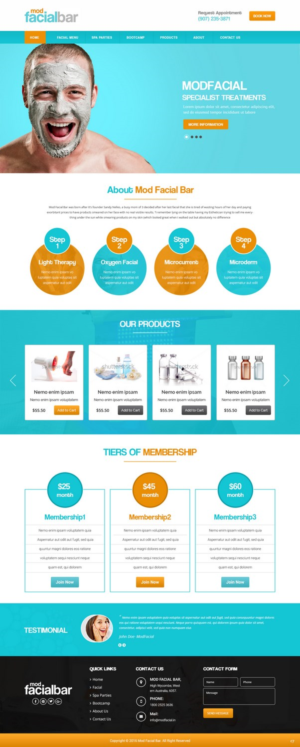 Diseño Wordpress por pb para Scott Nelles | Diseño: #12142480