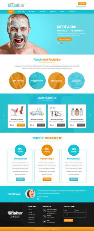 Diseño Wordpress por pb para Scott Nelles | Diseño: #12187302