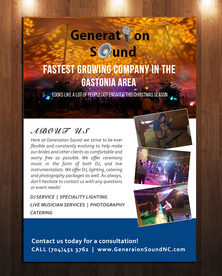 Flyer Design by colour splash for this project | Design: #12287219