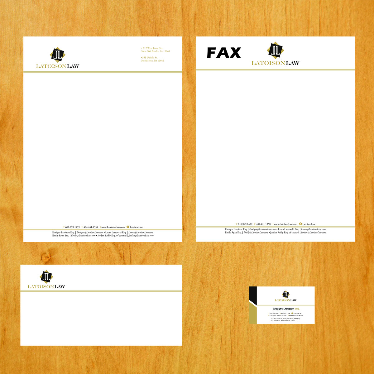 Stationery Design by Venus L. Penaflor for this project | Design #12099409