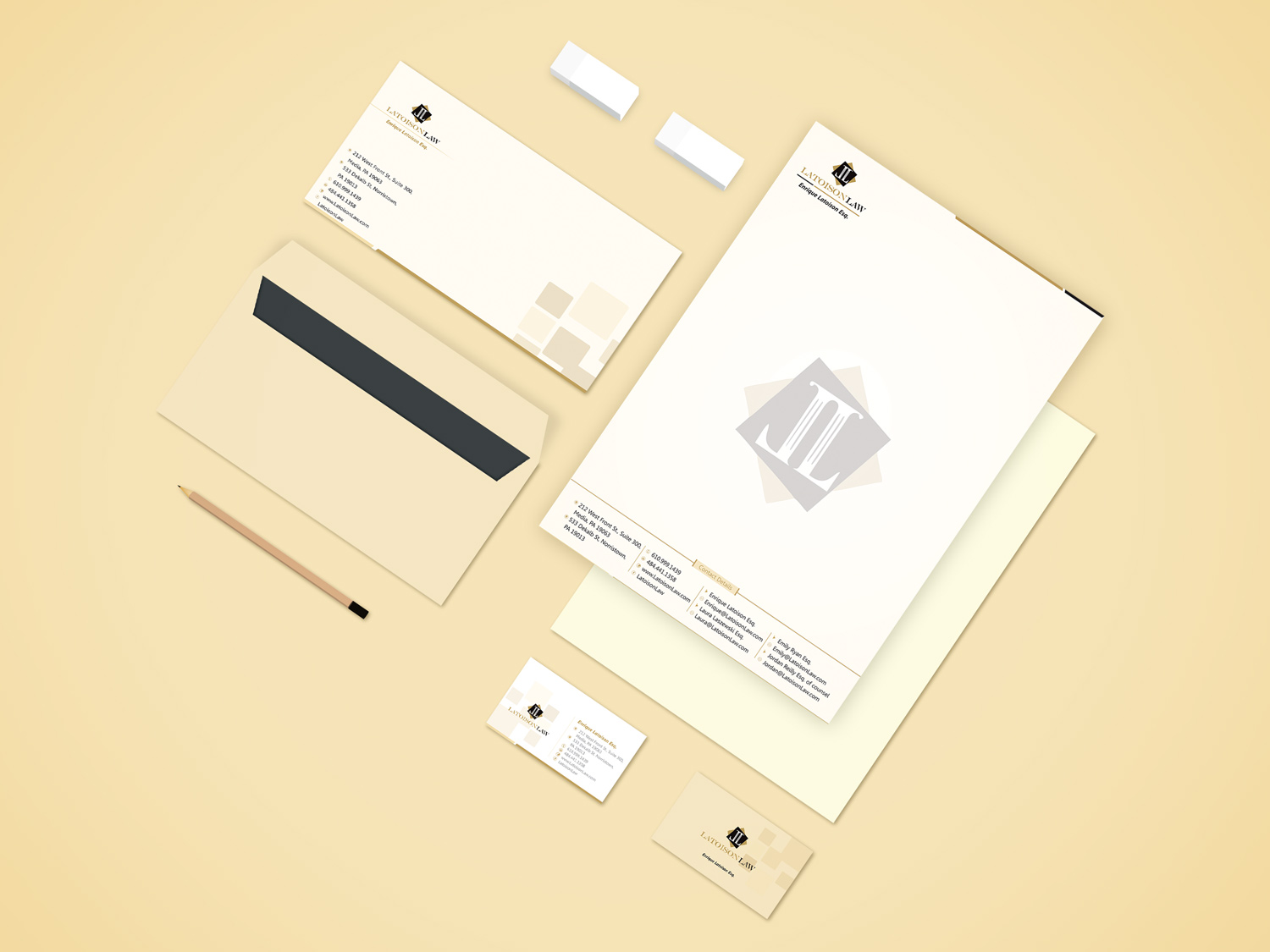 Stationery Design by Petter Goms for this project | Design #12115054