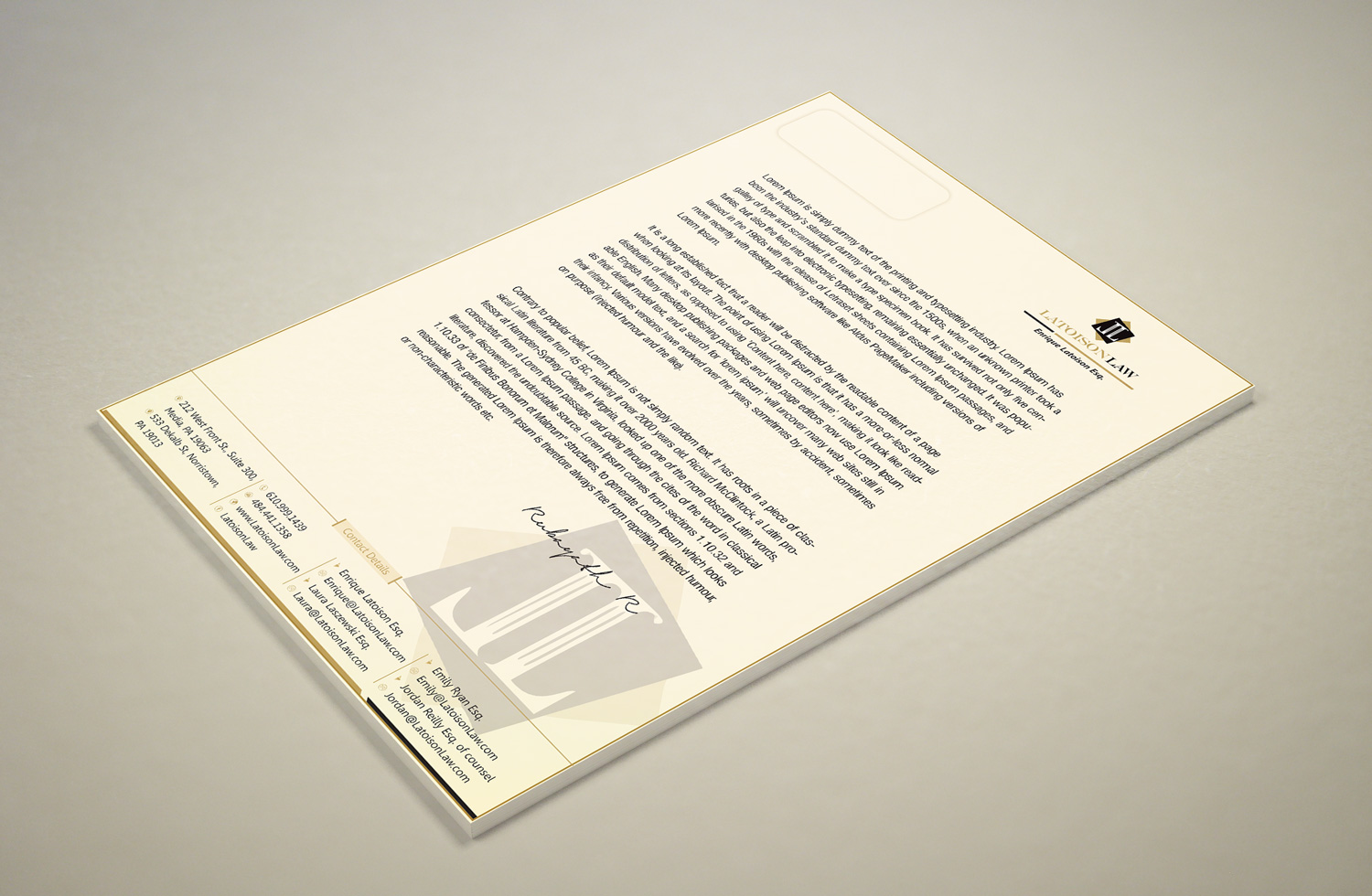 Stationery Design by Petter Goms for this project | Design #12124987