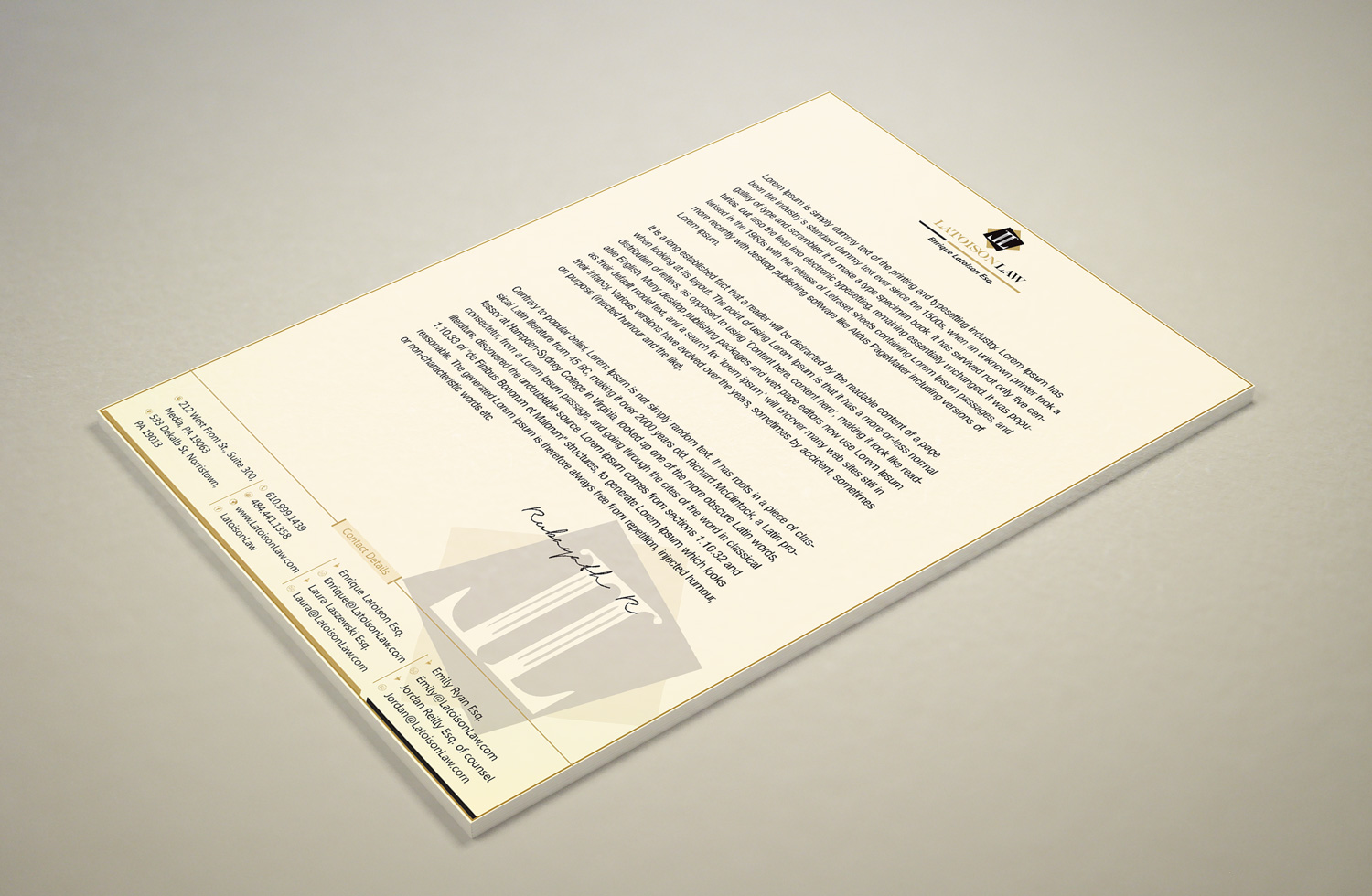 Stationery Design by Petter Goms for this project | Design #12124995