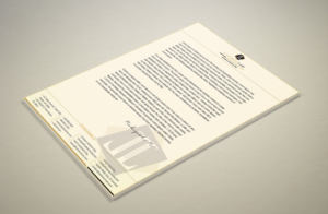 Stationery Design by Petter Goms for this project | Design: #12125037