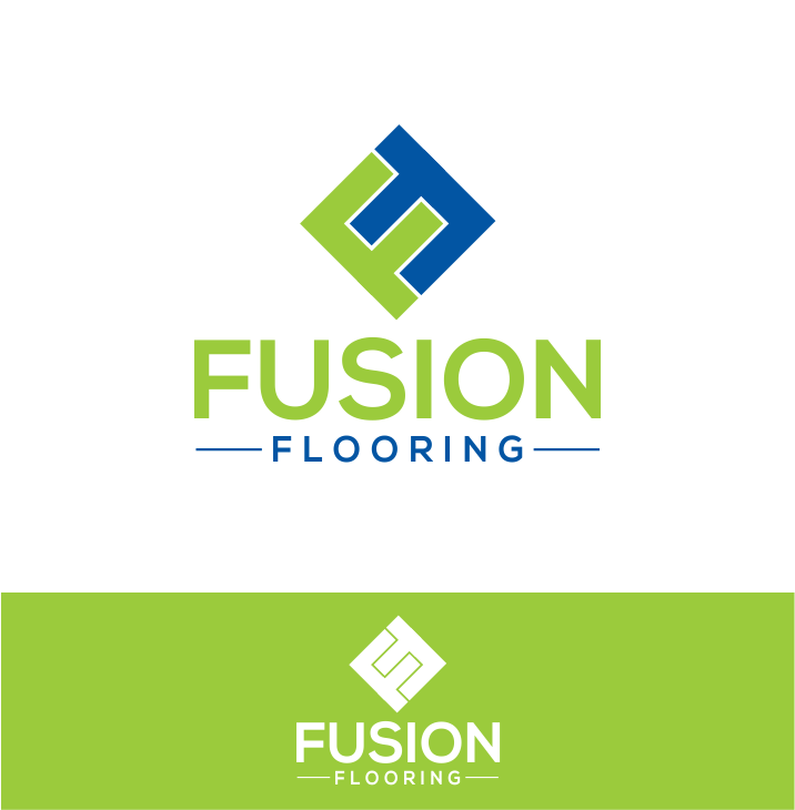 Logo Design by keith_designs for Fusion Flooring | Design #12157763