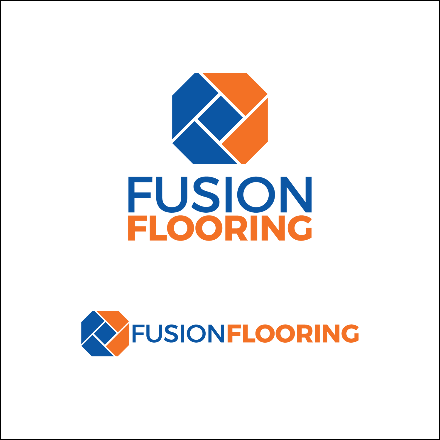 Logo Design by iqbalkabir for Fusion Flooring | Design #12100645
