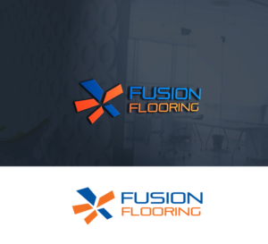 Logo Design by Turn Digital for Fusion Flooring | Design: #12103555