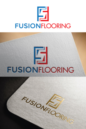 Logo Design by designlogo007 for Fusion Flooring | Design: #12104146