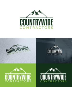 Logo Design by Sergio Coelho for countrywide contractors | Design: #12143655