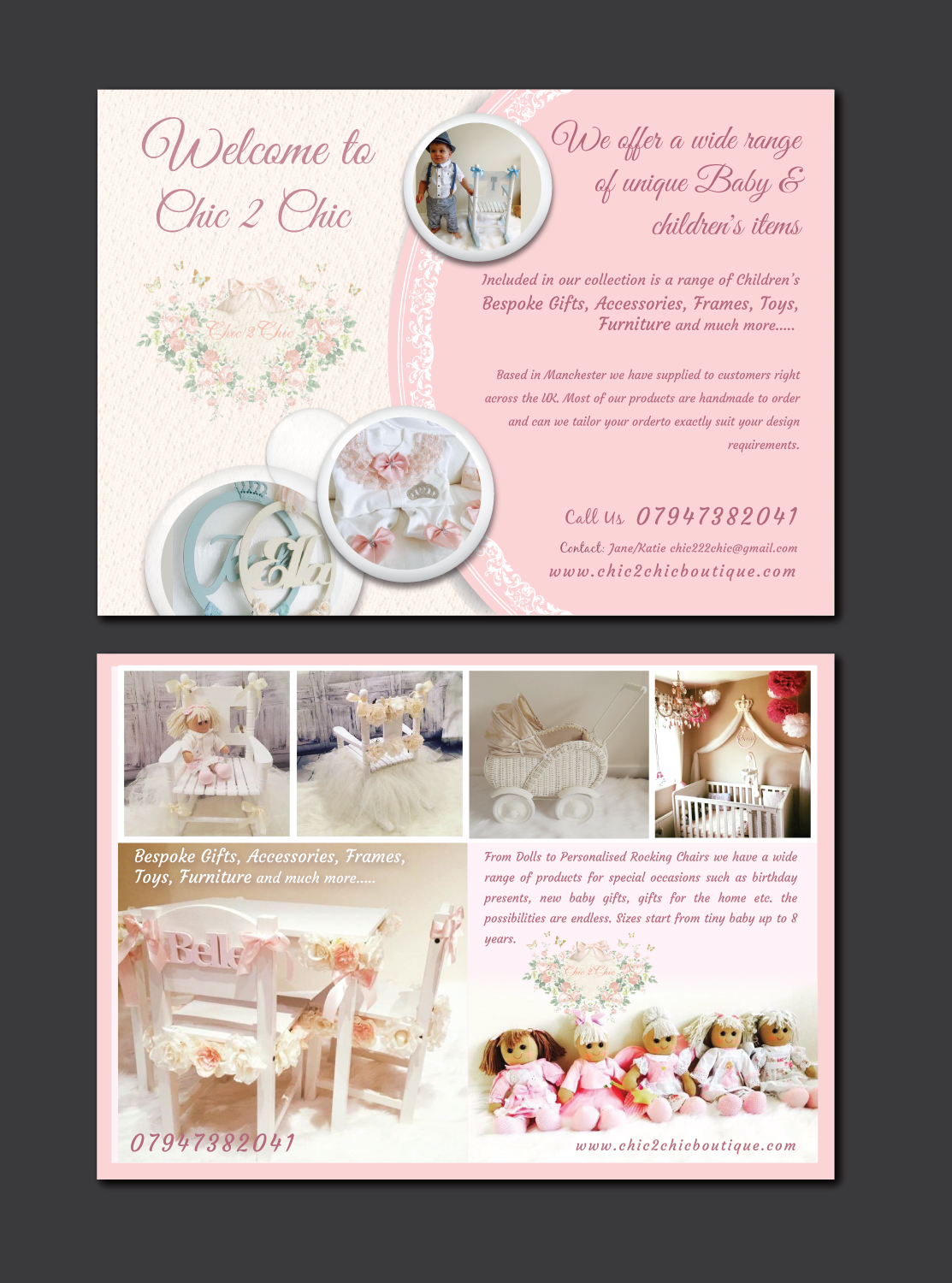 Flyer Design by meet007 for Chic 2 Chic Boutique Ltd. | Design #12097840
