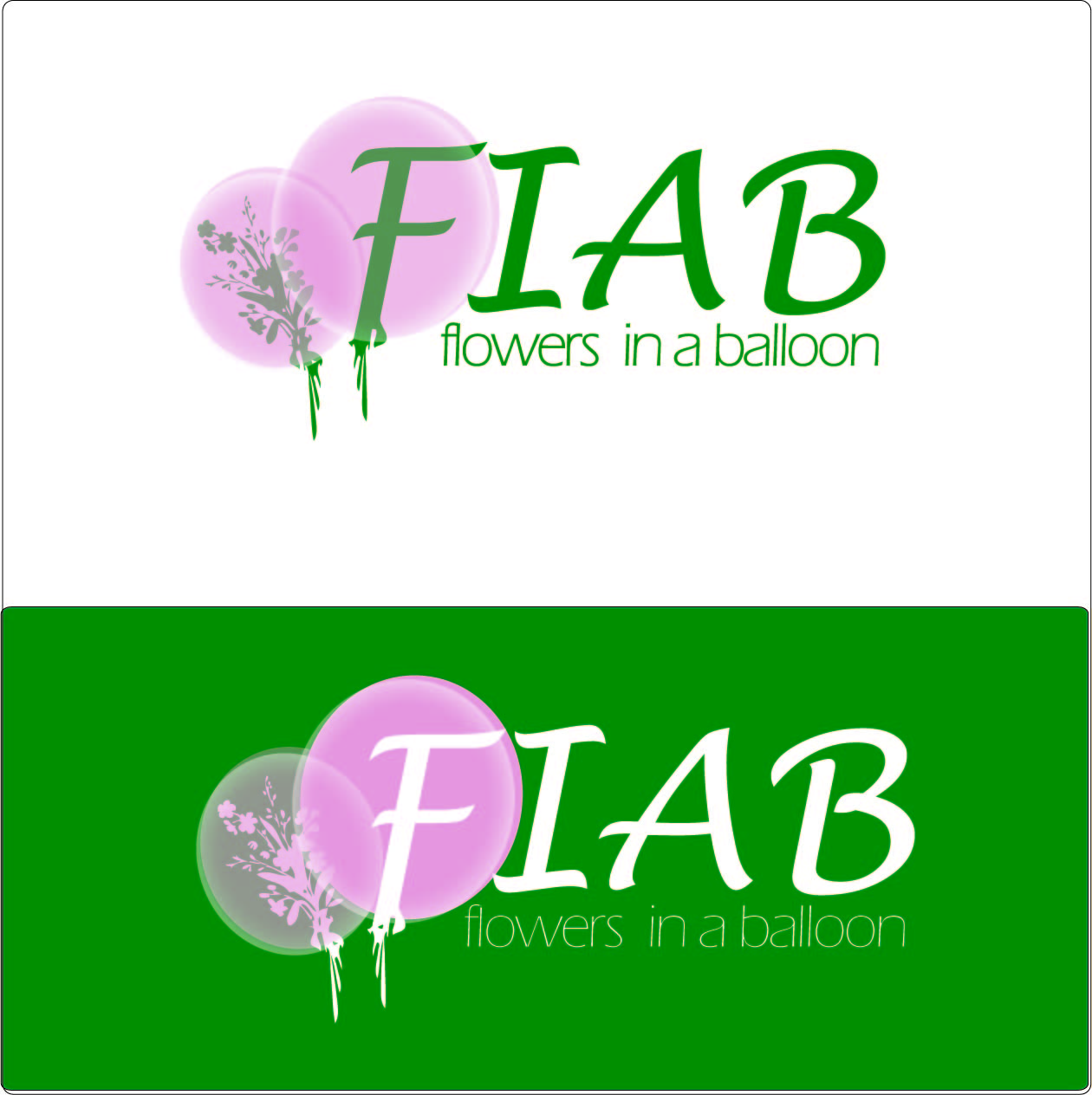Logo Design by Marion Lambert-Nuding for flowers in a balloon | Design #27660