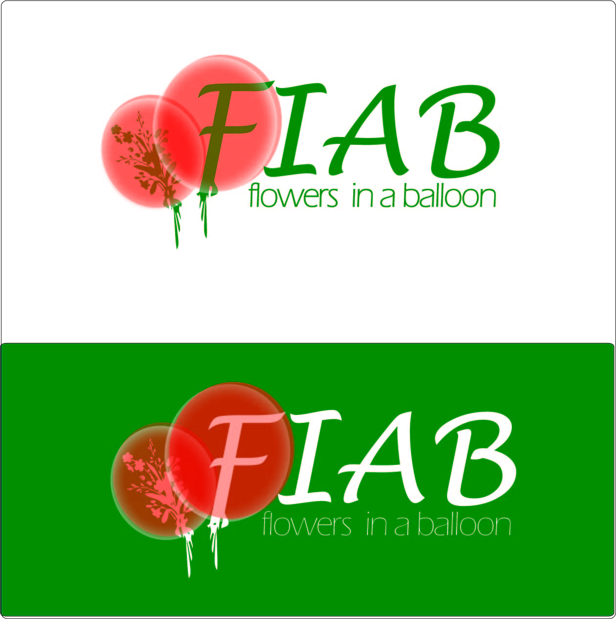 Logo Design by Marion Lambert-Nuding for flowers in a balloon | Design #27665