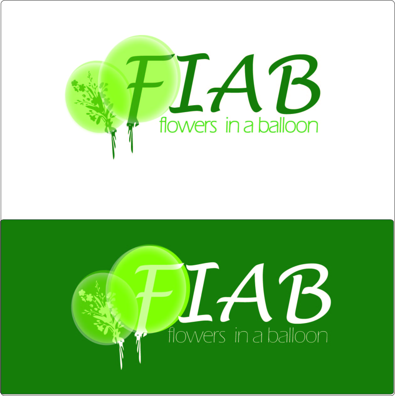 Logo Design by Marion Lambert-Nuding for flowers in a balloon | Design #27666